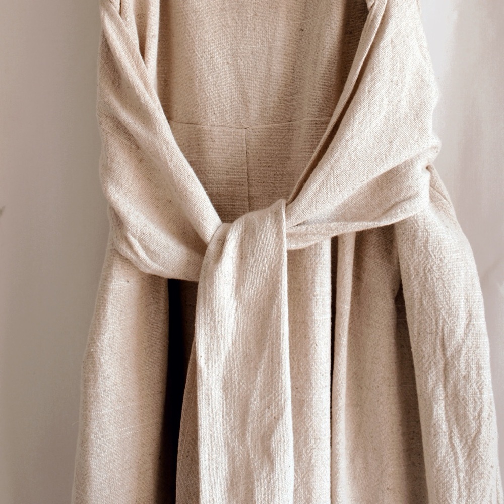 Three Birds Nest Linen Wide Leg Relaxed Jumpsuit - Picture 9 of 13